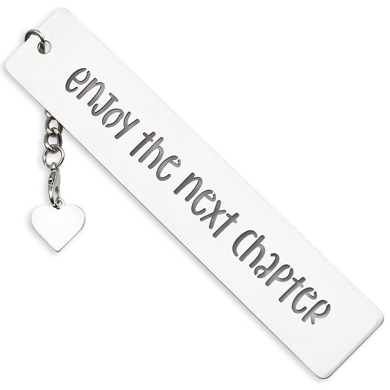 THRXOBN Enjoy The Next Champer Inspirational Bookmark Gift for Women  Coworker  Writers  Book Lovers  Retirement Gifts for Women  Men  Co-Worker  Boss  Teacher  Graduation Gifts for Women  Men WLB2 - Image 1